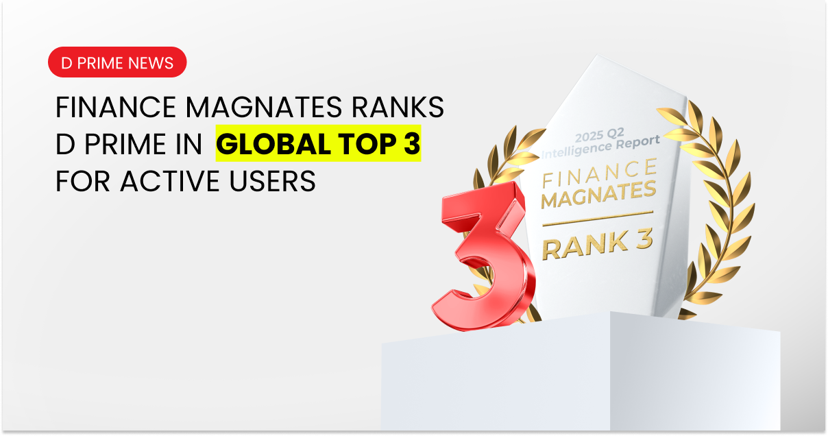 D Prime Ranked Global Top 3 in Active Users 