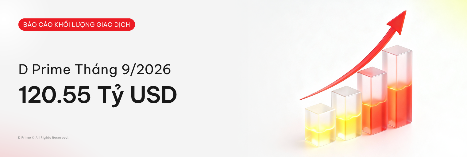 Khối lượng giao dịch tháng 9/2026 của D Prime