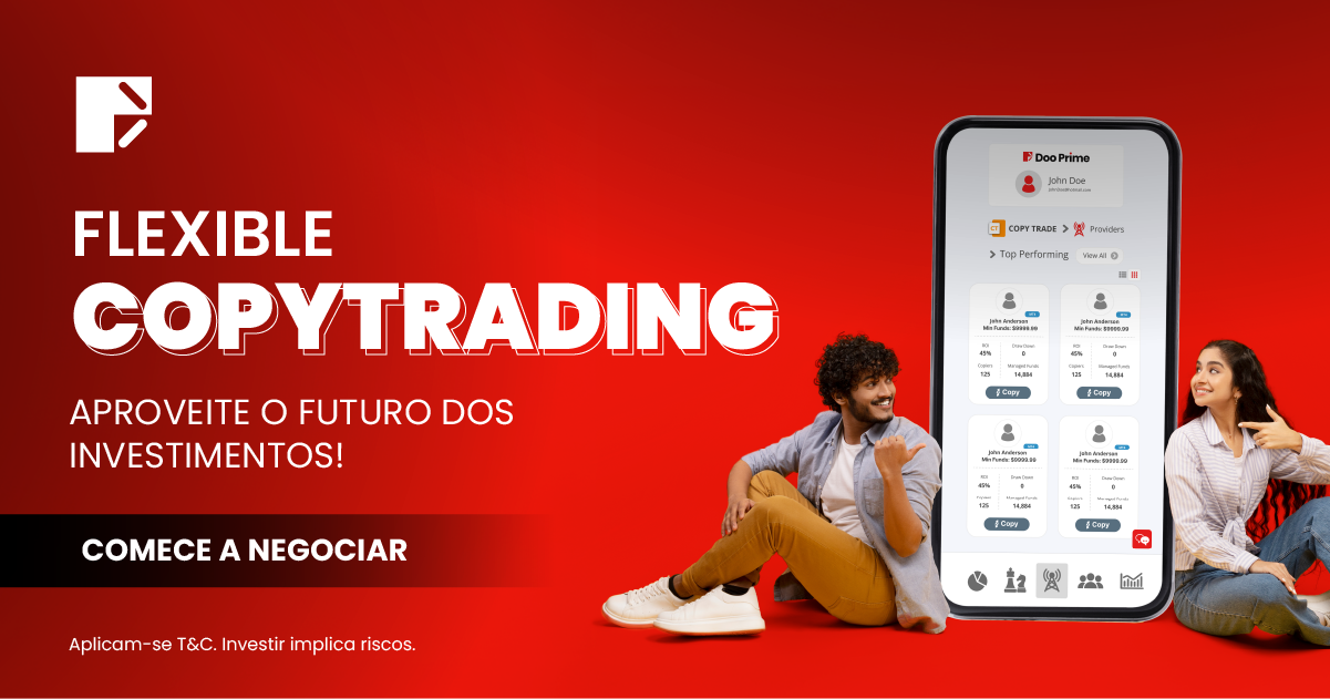 Descubra um novo nível de possibilidades de trading com CopyTrading flexível